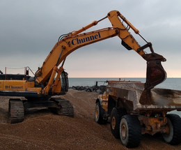 An image of beach management
