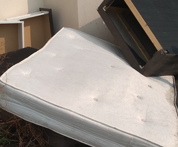 An image of a fly-tip in Folkestone