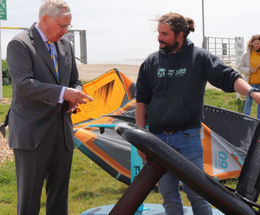 An image of the Duke of Gloucester in the Romney Marsh