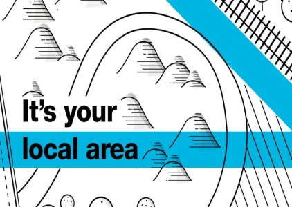 Image of drawing saying 'it's your local area' in relation to boundary review.