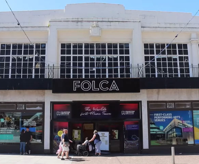 An image of the Folca building in Folkestone