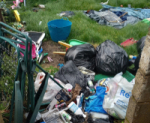 A photograph of rubbish