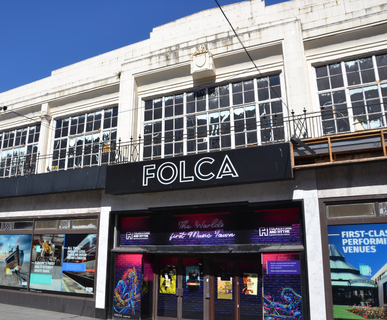 An image of the Folca 2 building in Sandgate Road, Folkestone