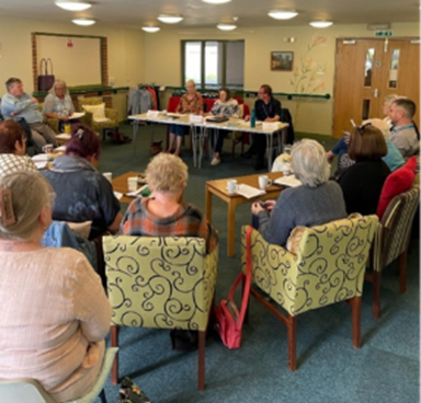 An ILF meeting in progress
